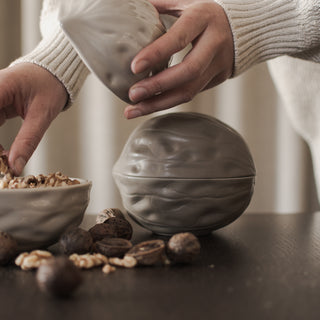 WALNUT Skål Juldekoration, dust