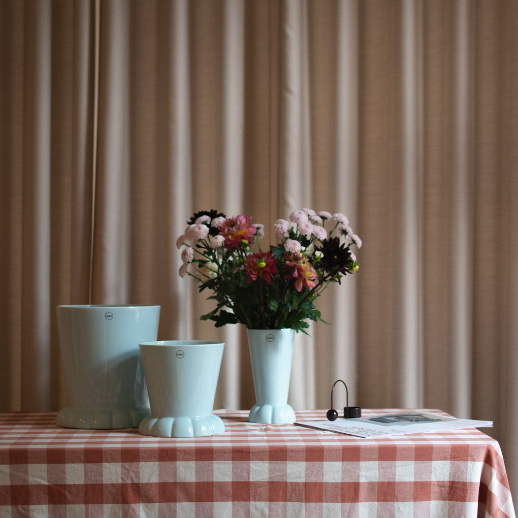 FLORA Kruka Small Ø19, Light Blue
