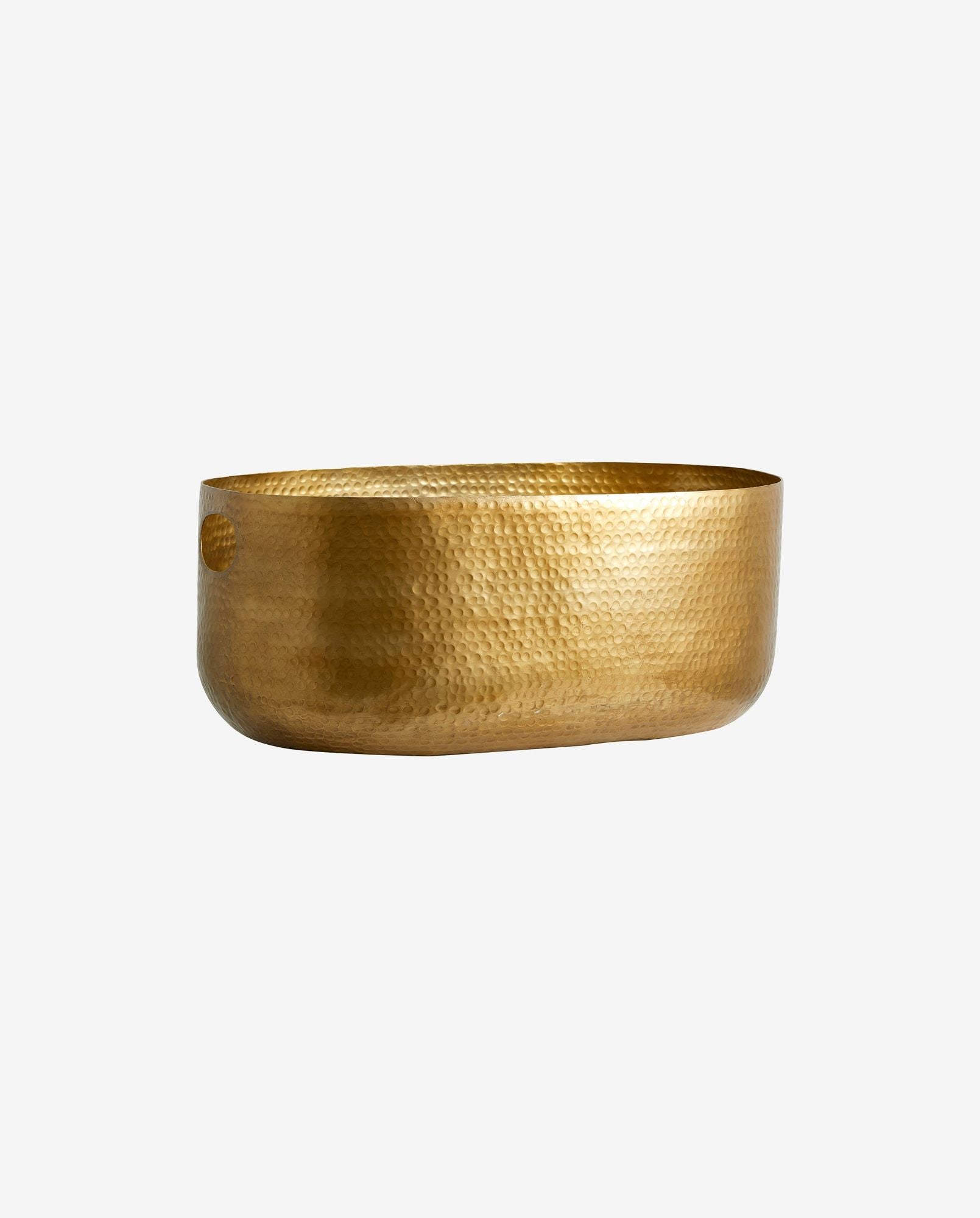 LAIKA Förvaringskorg Oval, Mässing