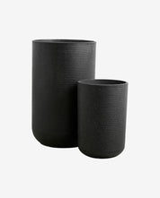 GRANITO Krukor 2-Pack, Svart
