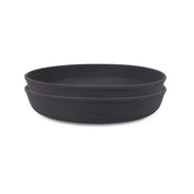 Silikontallrik 2-Pack, Stone Grey