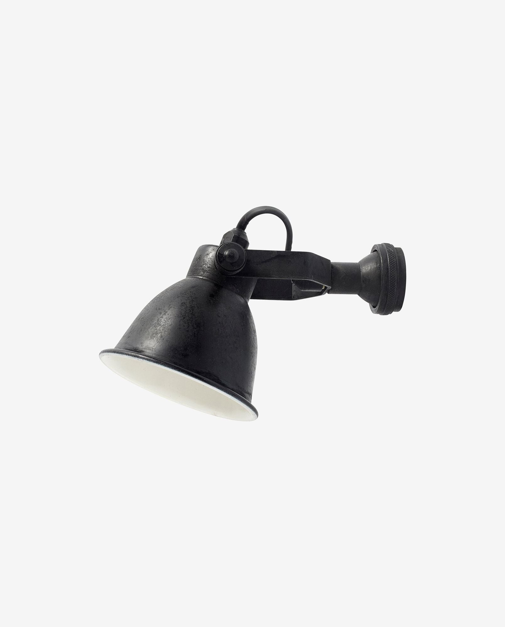 Vägglampa, Svart