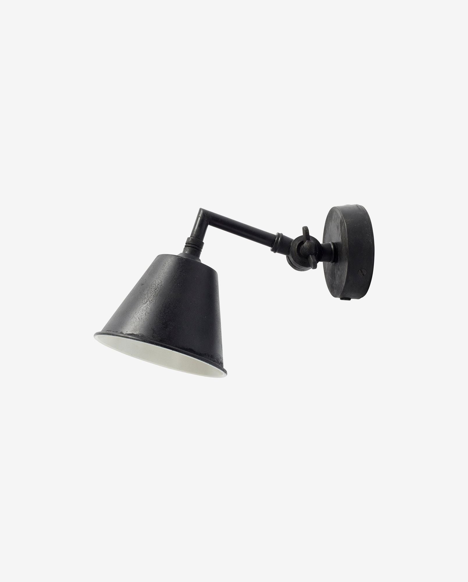 Vägglampa, Svart
