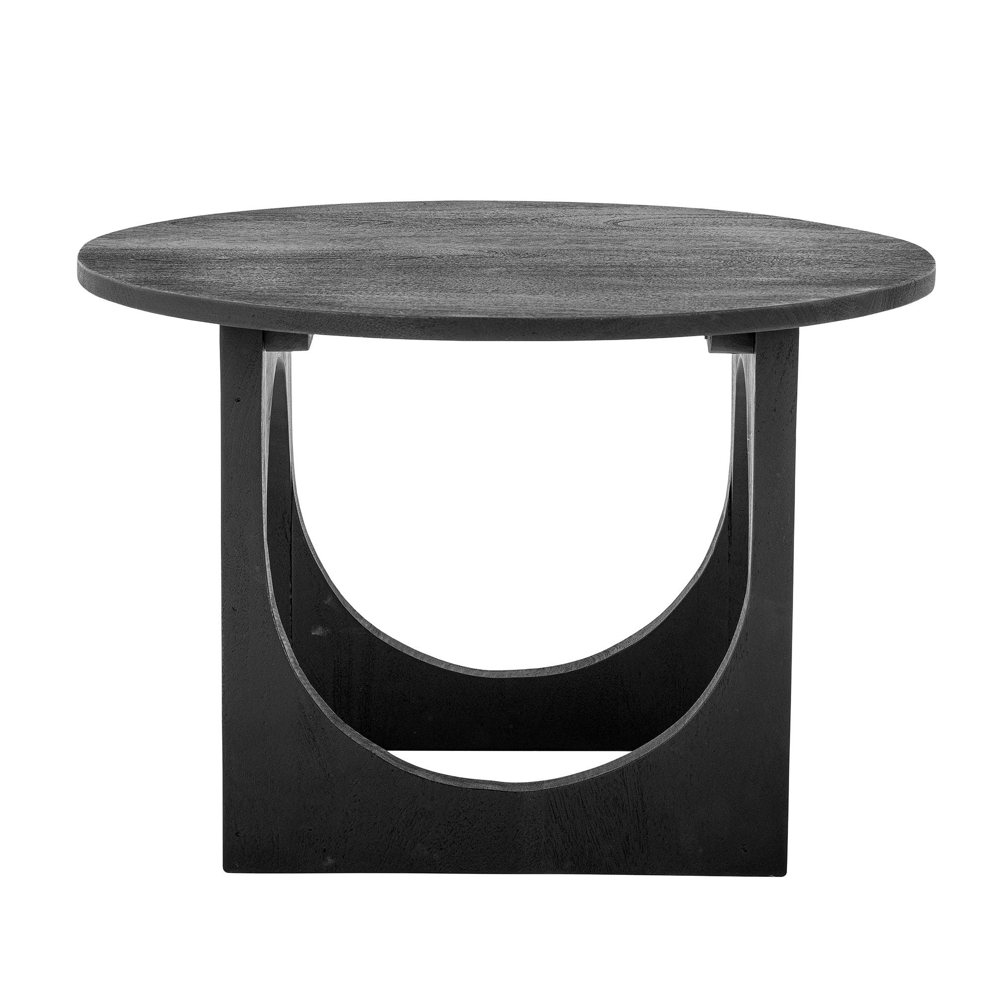 Ulrike Soffbord Ø60, Svart