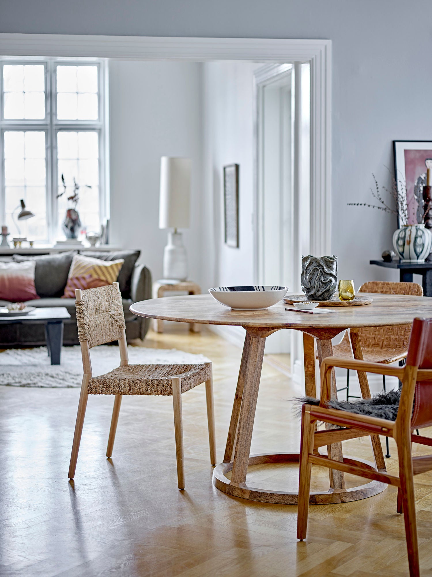 Soumia Dekorativ Vas, Grå