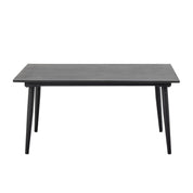 Pavone Soffbord Utomhus 90x60, Svart
