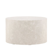 York Soffbord ⌀80, Beige
