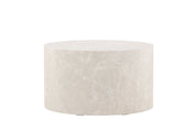 York Soffbord ⌀80, Beige