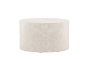 York Soffbord ⌀80, Beige