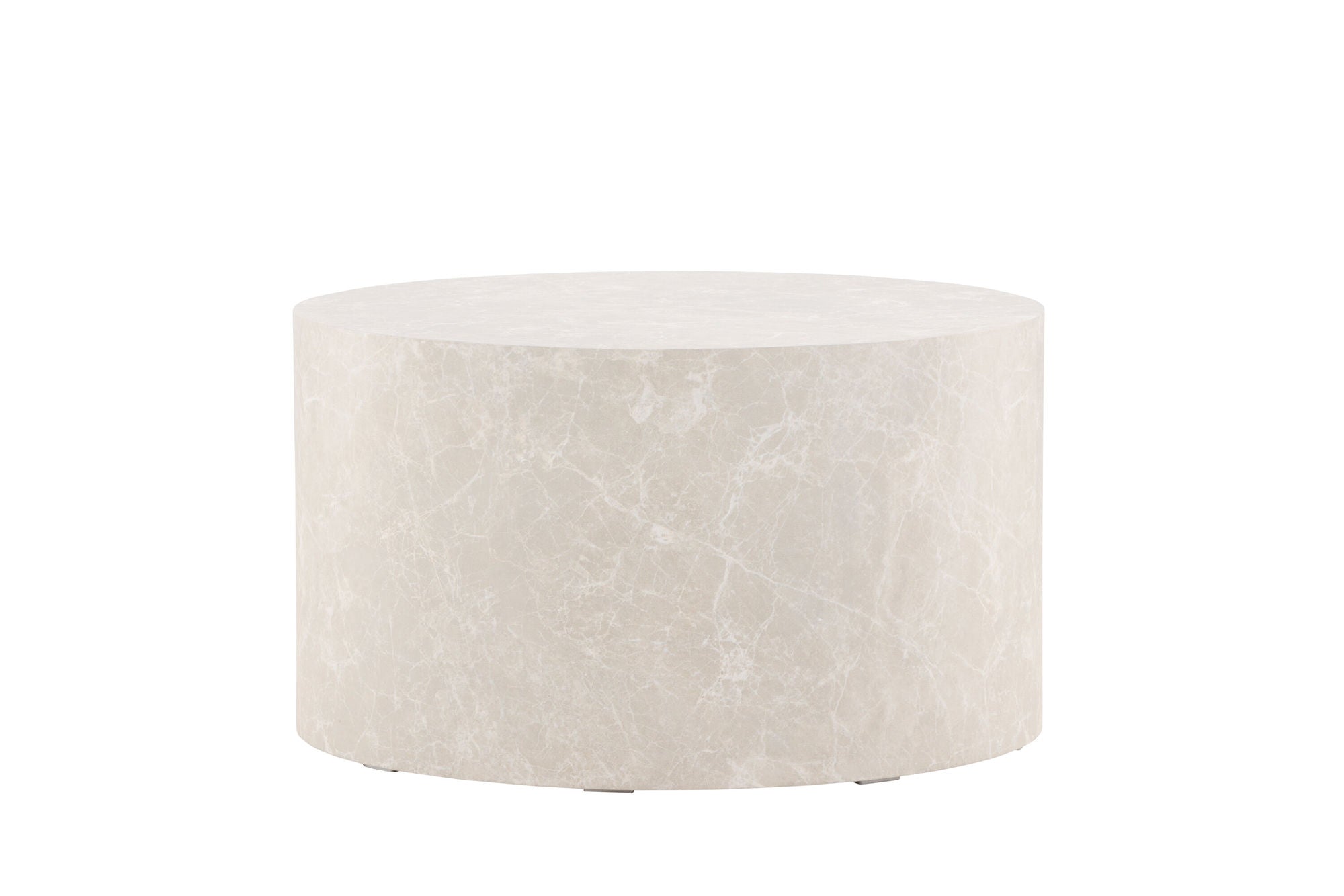 York Soffbord ⌀80, Beige