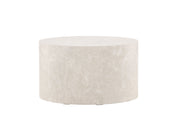 York Soffbord ⌀80, Beige