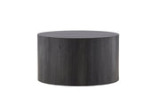 York Soffbord ⌀80, Svart