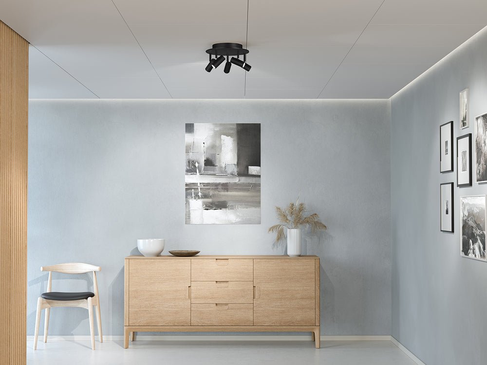 Belid 5 - spot Cato mattsvart/mattsvart - Azalea Home