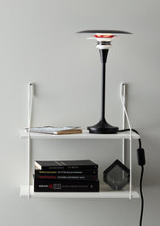 Belid Bordslampa Diablo Ø20 mattsvart/blankröd - Azalea Home