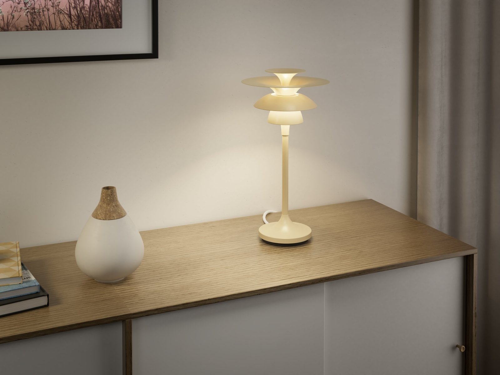 Belid Bordslampa Picasso höjd 34,8cm ljus honung - Azalea Home