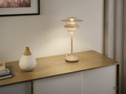 Belid Bordslampa Picasso höjd 34,8cm nougat - Azalea Home