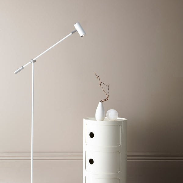 Belid Golvlampa Cato, mattvit - Azalea Home
