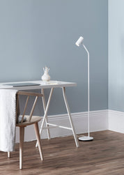 Belid Golvlampa Tyson vitstruktur - Azalea Home