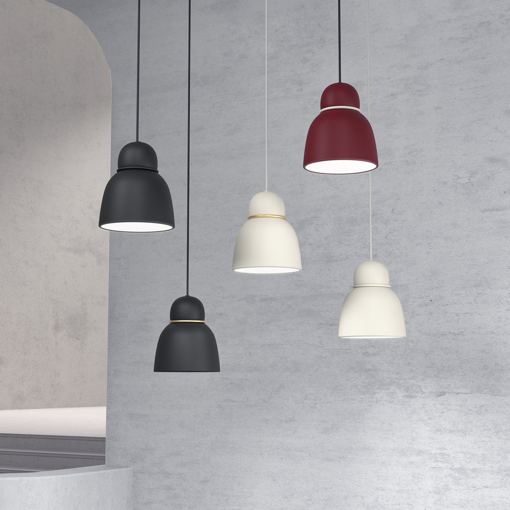 Belid Pendel Bird Ø17,3 dark red/sand - Azalea Home