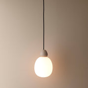 Belid Pendel Buddy sandstruktur/opal glas - Azalea Home