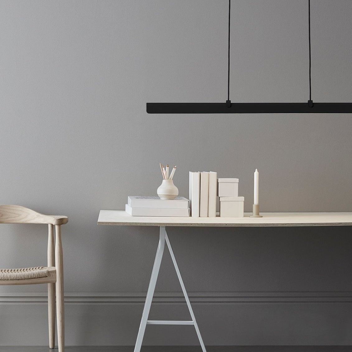 Belid Pendel Fold office svartstruktur - Azalea Home