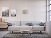 Belid Pendel Soft Ø40 vit ull - Azalea Home