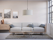 Belid Pendel Soft Ø57 vit ull - Azalea Home