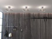 Belid Plafond Bullo Ø27 aluminium/klar glas - Azalea Home