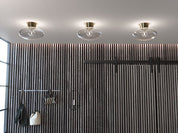Belid Plafond Bullo Ø27 mässing/klar glas - Azalea Home