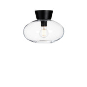 Belid Plafond Bullo Ø27 mattsvart/klar glas - Azalea Home