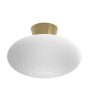 Belid Plafond Bullo XL Ø38 mässing/opalglas - Azalea Home