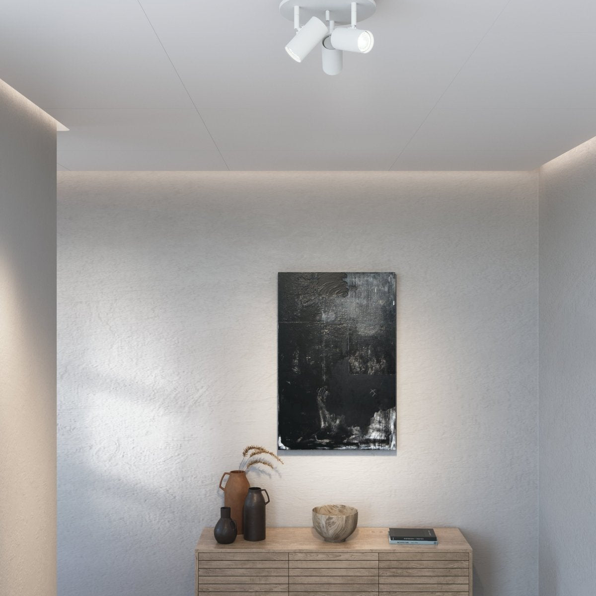 Belid Spotlight Tyson 3 vitstruktur - Azalea Home