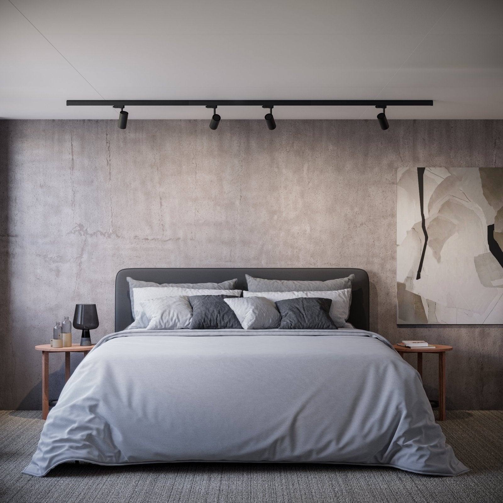 Belid Spotlight Tyson Global 3 - fas svartstruktur - Azalea Home