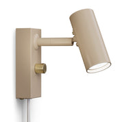 Belid Vägglampa Cato nougat/mässing enkel - Azalea Home