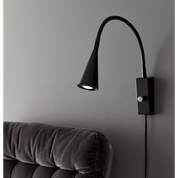 Belid Vägglampa Ledro mattsvart - Azalea Home