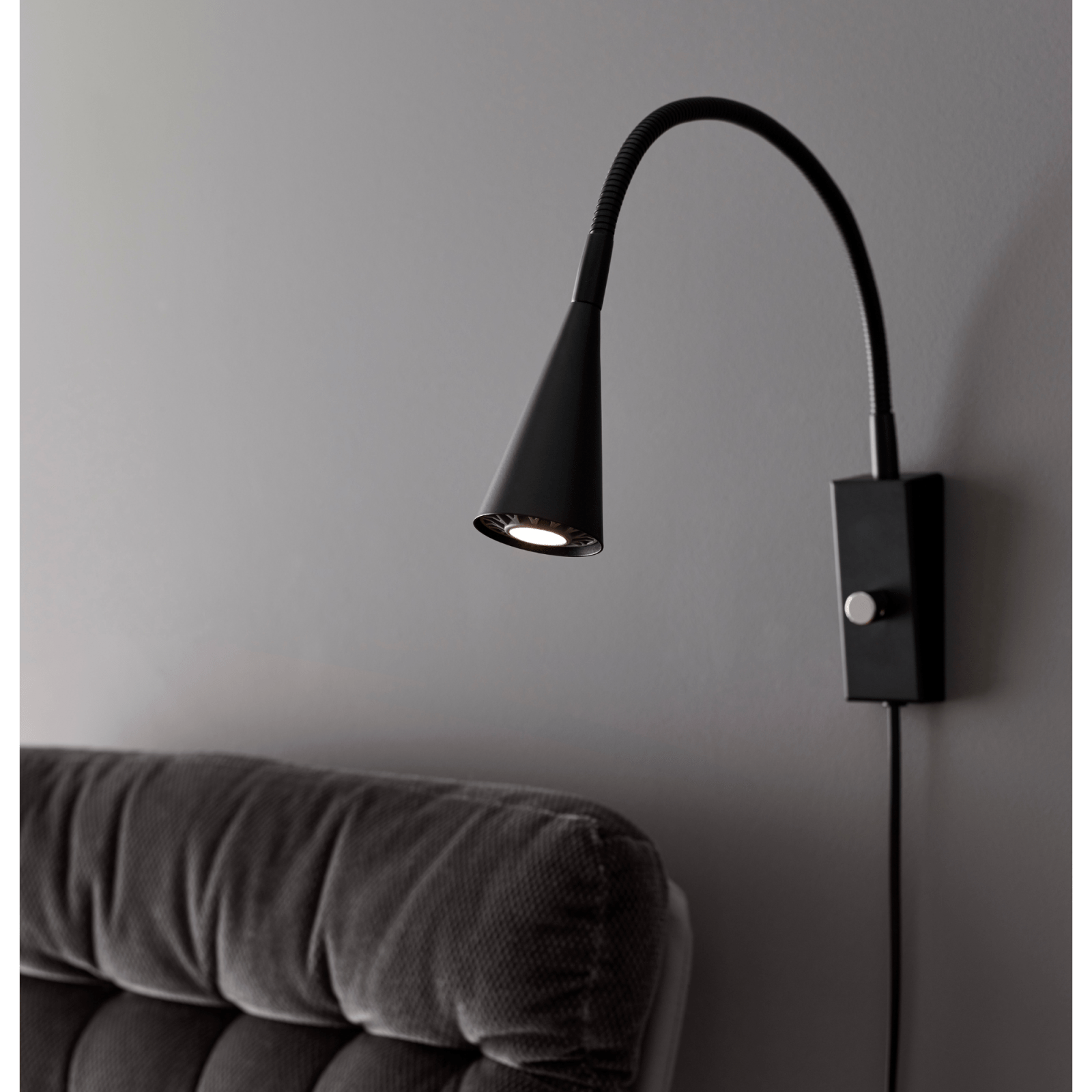Belid Vägglampa Ledro mattsvart - Azalea Home
