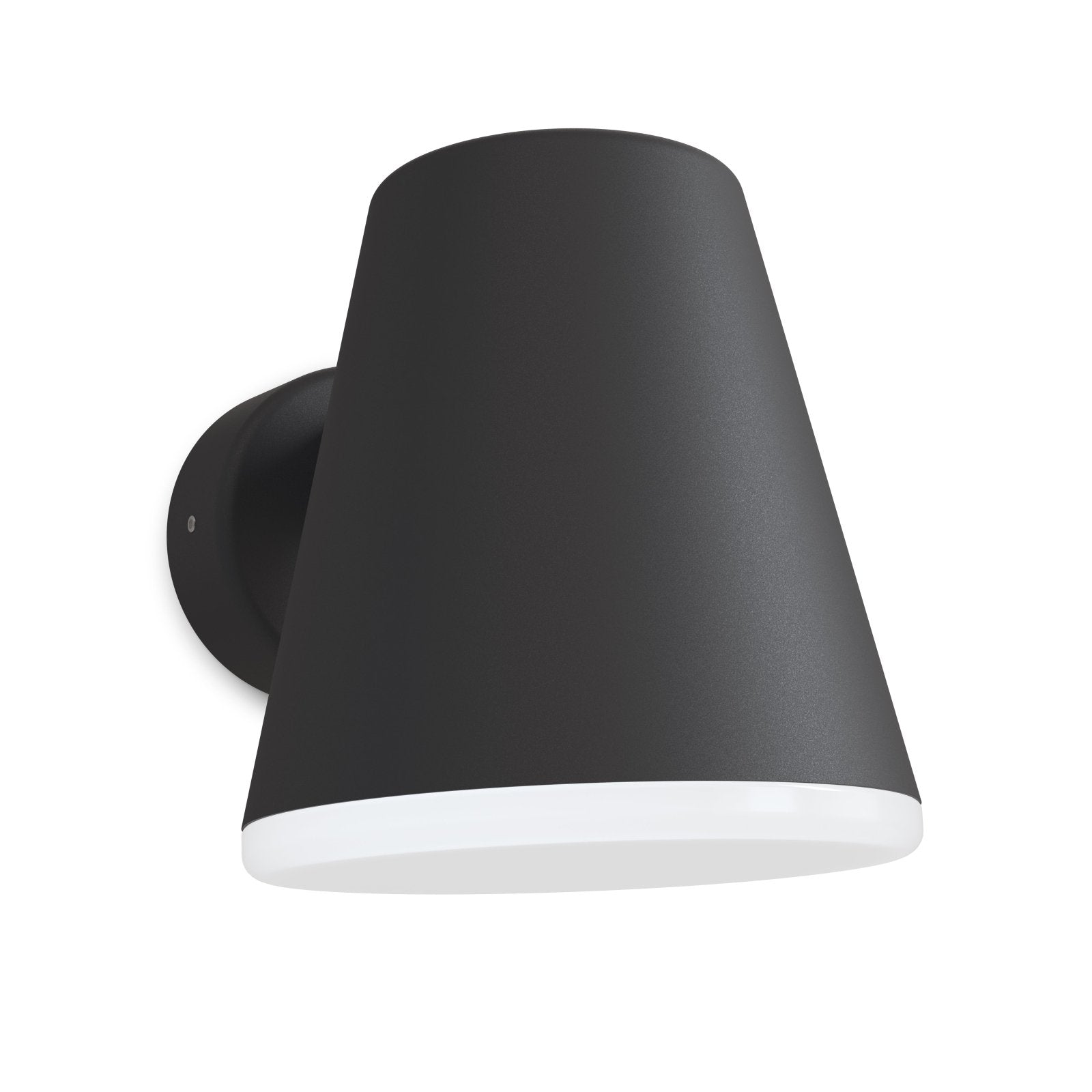 Belid Vägglampa Mist svartstruktur utomhus - Azalea Home