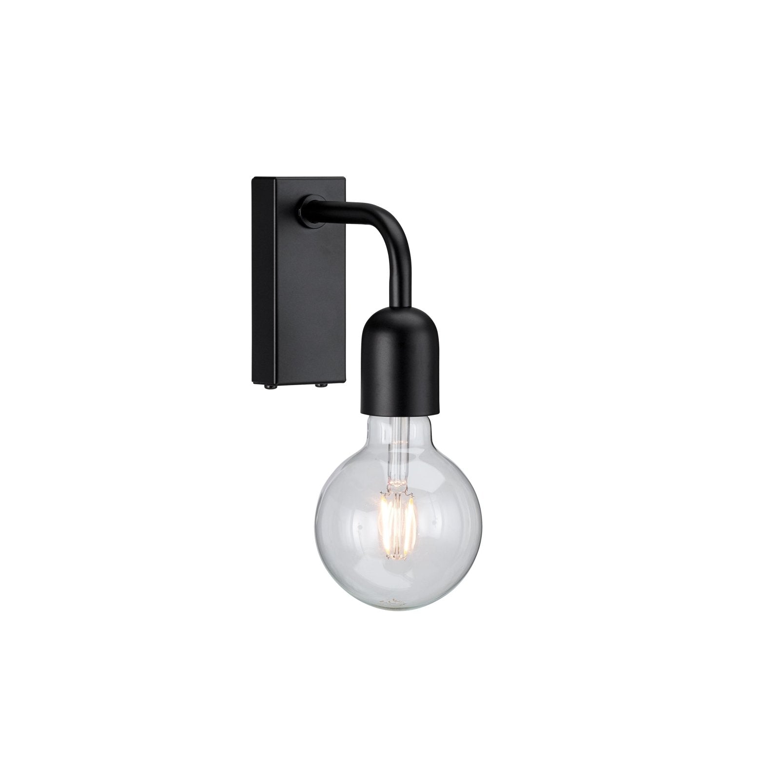 Belid Vägglampa Regal 1 lampa mattsvart - Azalea Home