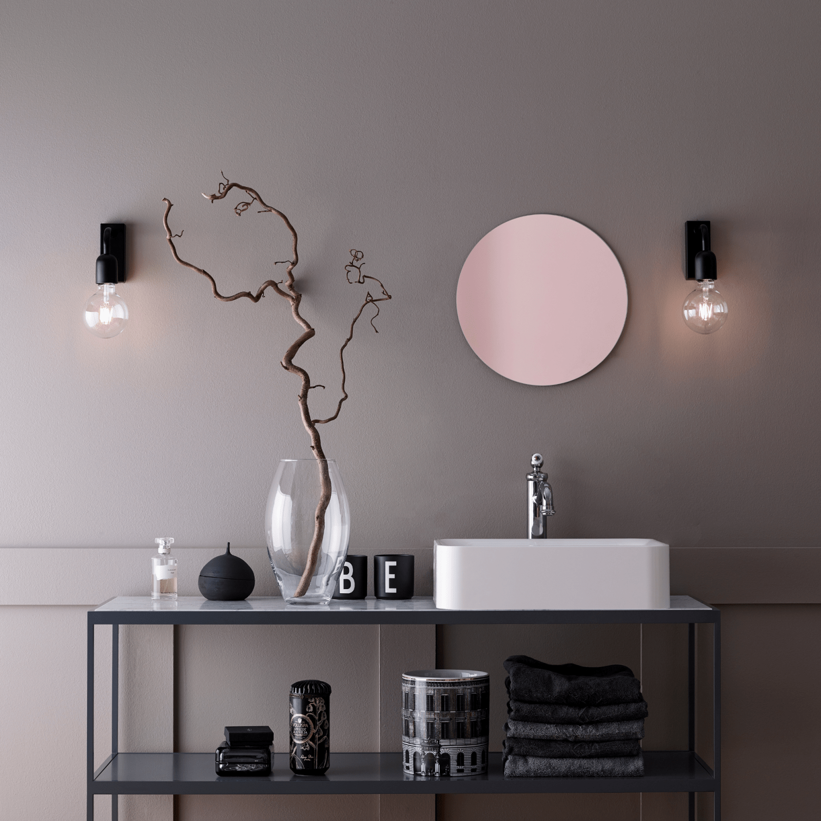 Belid Vägglampa Regal 1 lampa mattsvart - Azalea Home