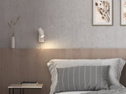 Belid Vägglampa Tyson vitstruktur sladd ut bak - Azalea Home