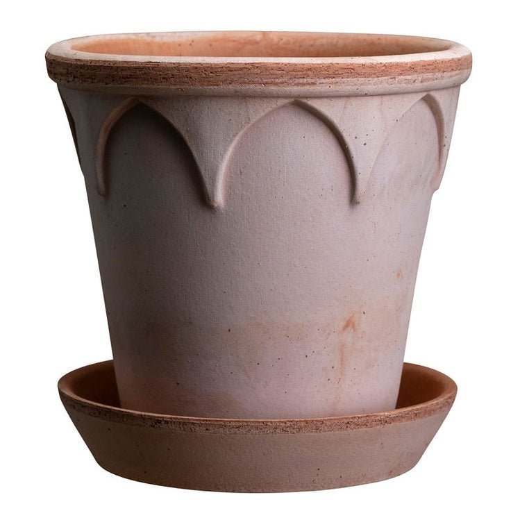 Bergs Potter Elizabeth Kruka med Fat Ø25 cm, Rosa - Azalea Home