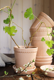 Bergs Potter Helena Kruka med Fat Ø18 cm, Quartz Rose - Azalea Home