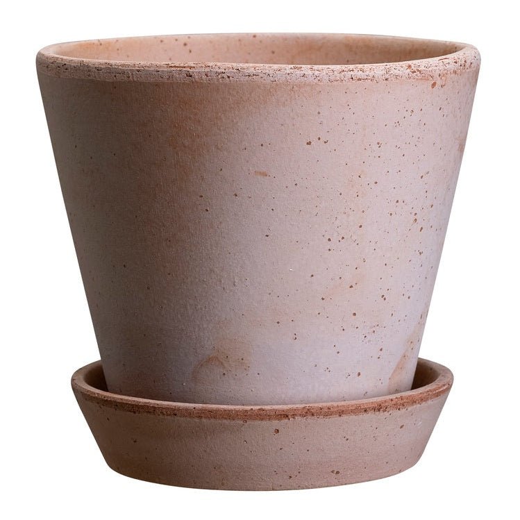 Bergs Potter Julie Kruka med Fat Ø25 cm, Rosa - Azalea Home
