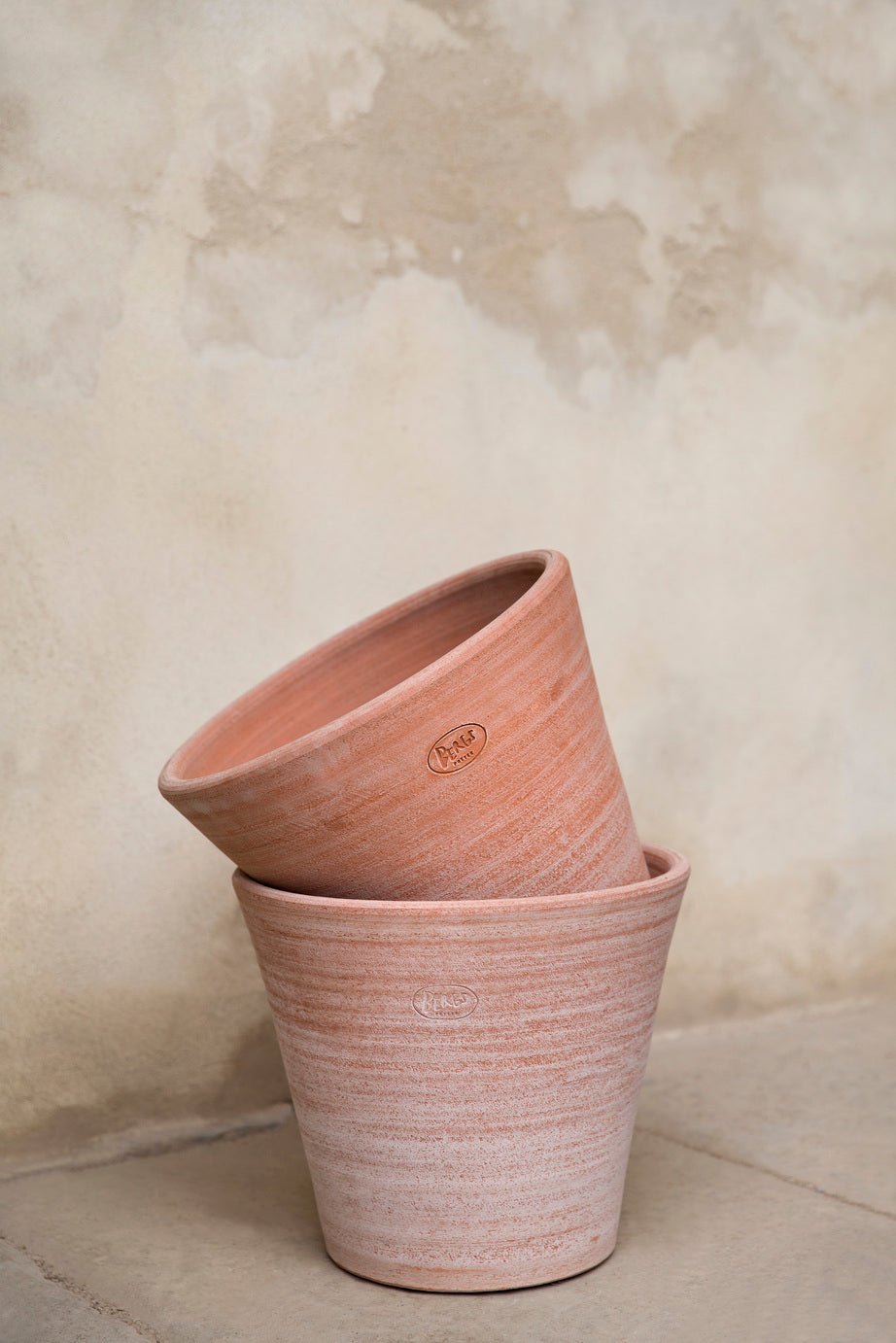 Bergs Potter Julie Kruka med Fat Ø40 cm, Rosa - Azalea Home