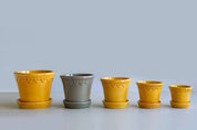 Bergs Potter Köpenhamn Kruka Ø18 cm, Gul - Azalea Home