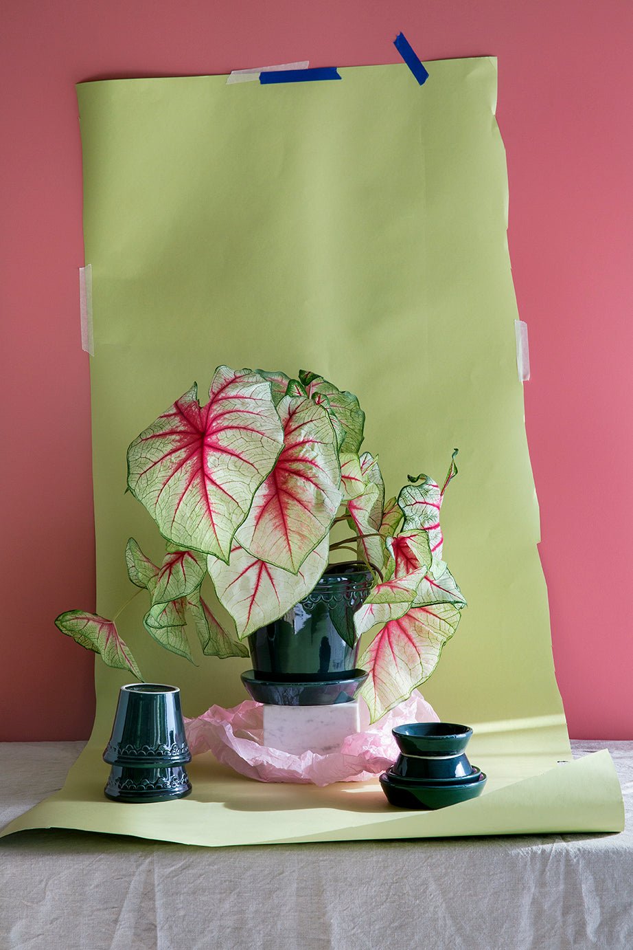 Bergs Potter Köpenhamn Kruka Ø25 cm, Blå - Azalea Home
