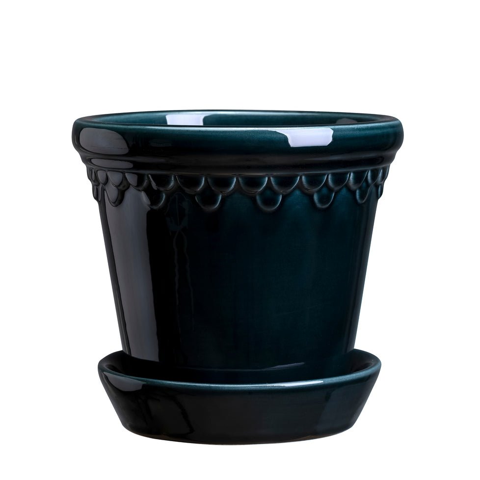 Bergs Potter Köpenhamn Kruka Ø25 cm, Blå - Azalea Home