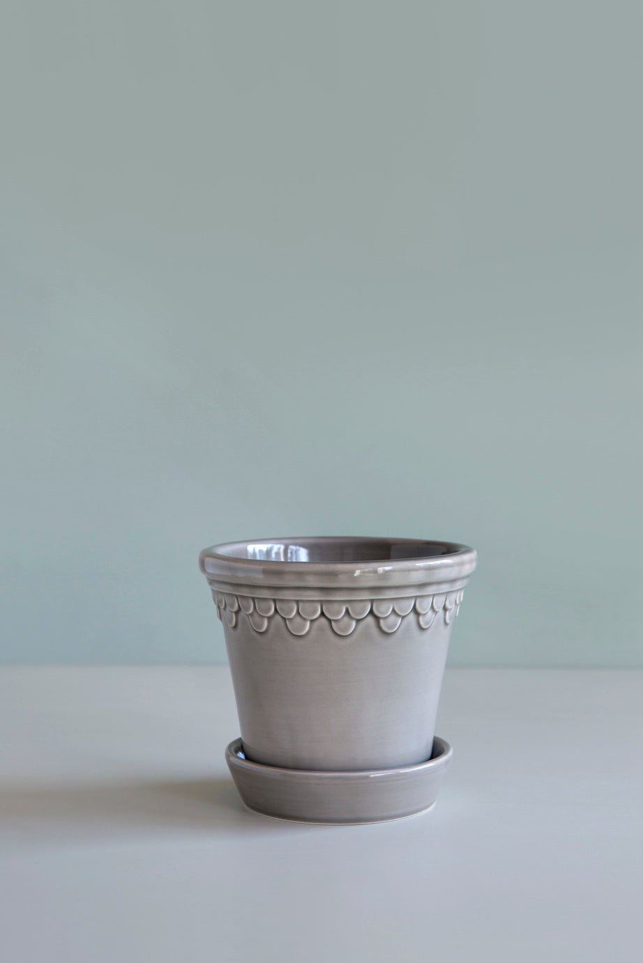 Bergs Potter Köpenhamn Kruka Ø25 cm, Pearl Grey - Azalea Home