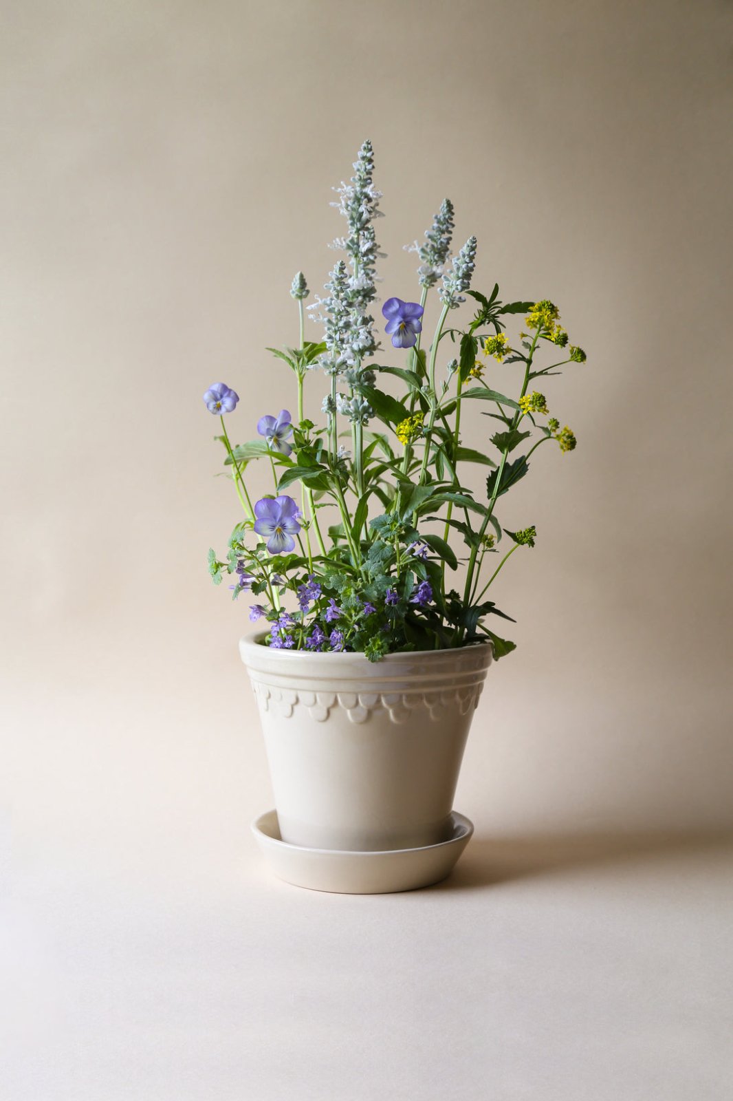 Bergs Potter Köpenhamn Kruka Ø25 cm, Sand Stone - Azalea Home