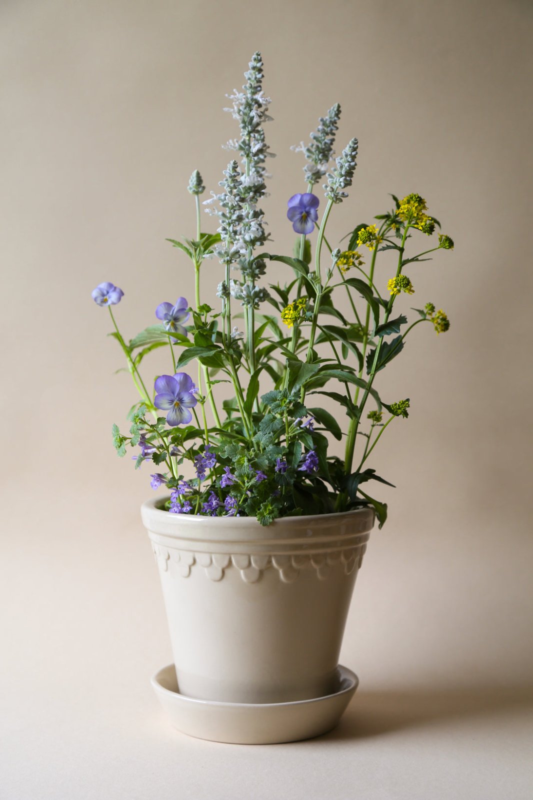 Bergs Potter Köpenhamn Kruka Ø25 cm, Sand Stone - Azalea Home